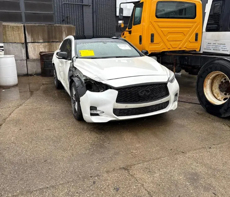 Nissan Maxima full collision restore — before